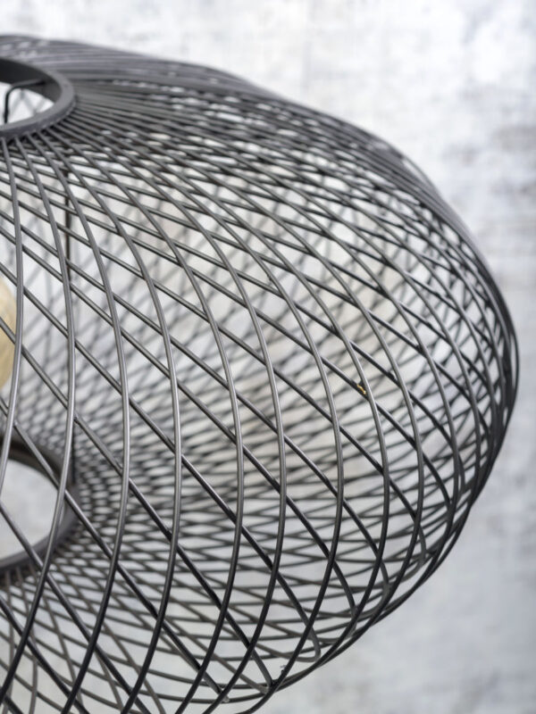 Bamboe vloerlamp naturel-zwart bohemian GOOD&MOJO Cango - Image 6