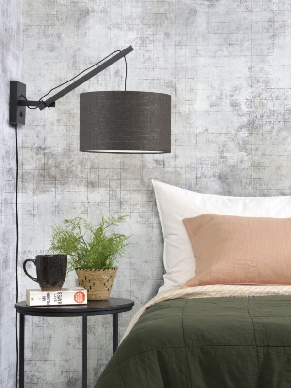 Donkergrijze wandlamp enkelgewricht GOOD&MOJO Andes - Image 2