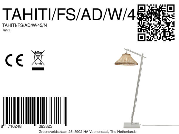Vloerlamp rond naturel bohemien GOOD&MOJO Tahiti - Image 12