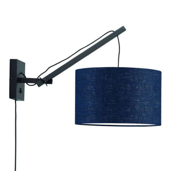 Blauwe wandlamp enkelgewricht GOOD&MOJO Andes
