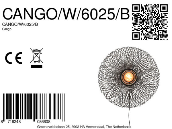 Wandlamp zwart bohemien bamboe GOOD&MOJO Cango - Image 9