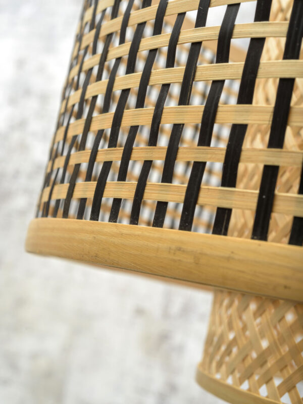 Naturel bamboe knikarm wandlamp L GOOD&MOJO Bhutan - Image 6