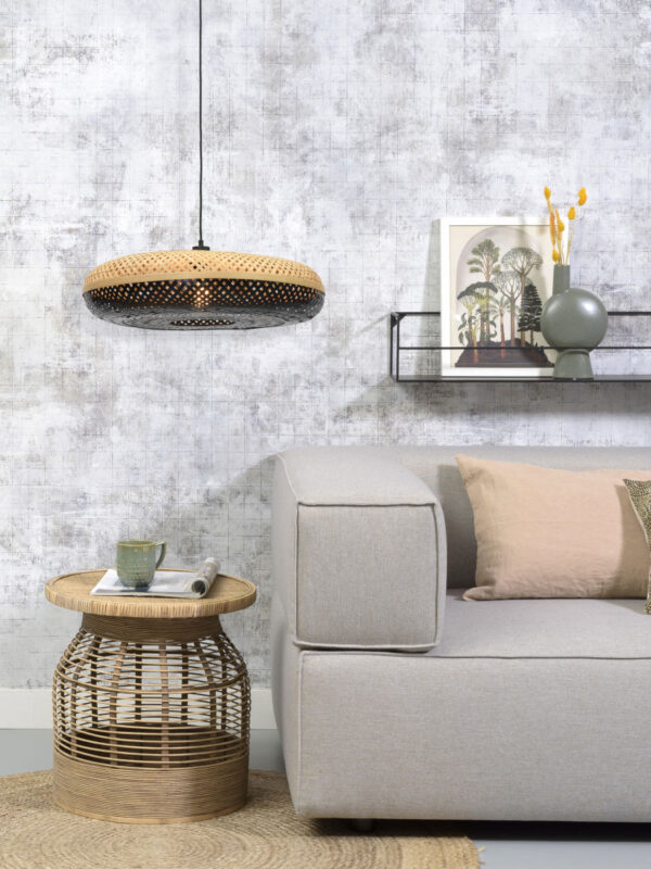 Zwart naturel hanglamp bamboe bohemian GOOD&MOJO Palawan - Image 8