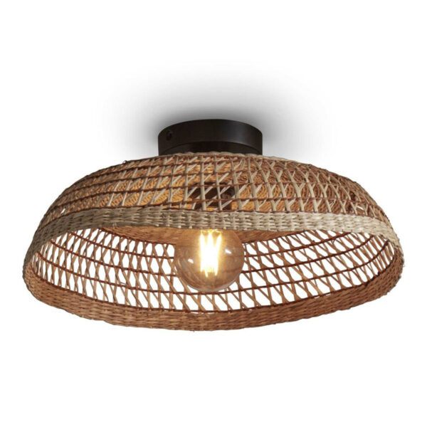Zeegras plafondlamp koepel naturel GOOD&MOJO Pantanal