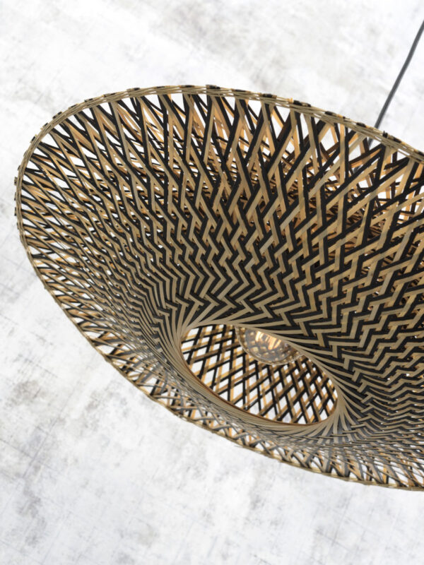 Wandlamp ufo hefboom zwart GOOD&MOJO Bali - Image 3