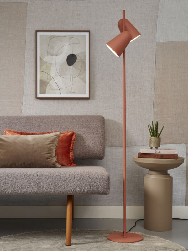 Oranje metalen retro vloerlamp It's About RoMi Salamanca - Image 2
