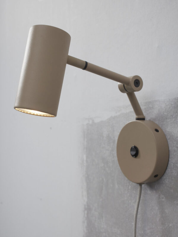 Wandlamp grijs retro metaal It's About RoMi Montreux - Image 4