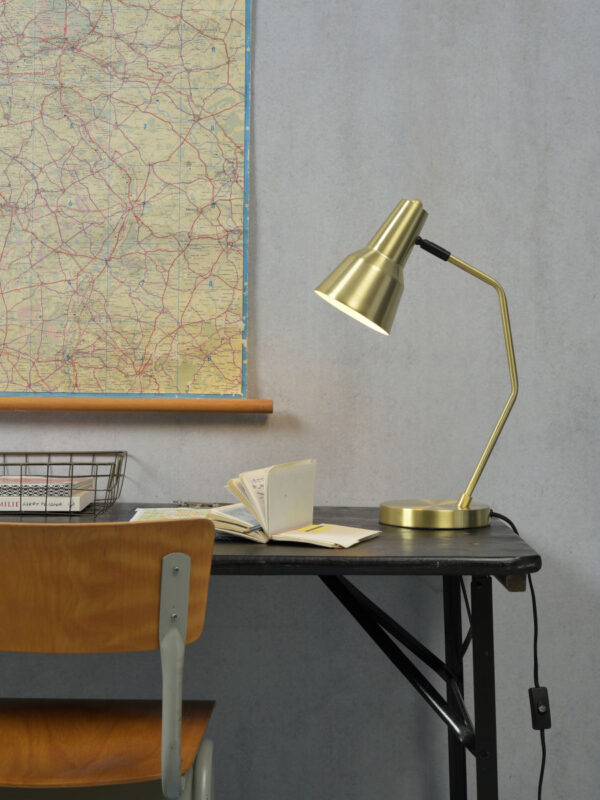 Metalen gouden retro tafellamp It's About RoMi Valencia - Image 2