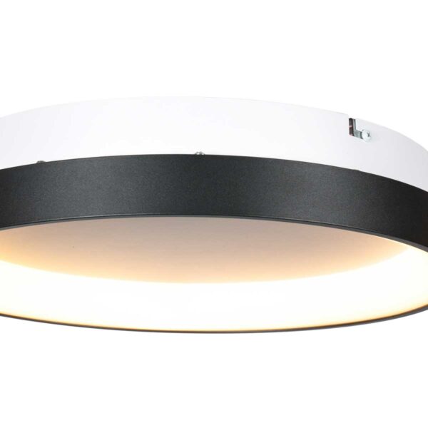 Ring plafonniere zwarte cirkel Mexlite Circolare - Ø 38cm - Image 5