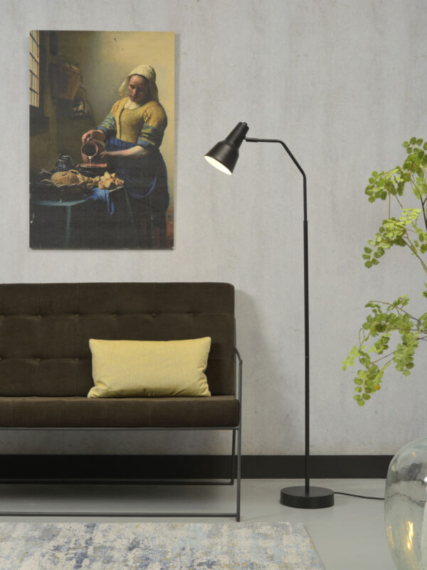 Zwarte retro metalen vloerlamp It's About RoMi Valencia - Image 7