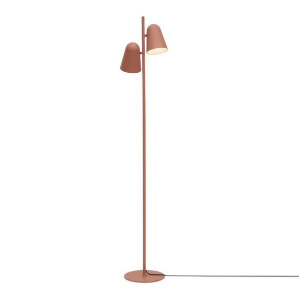 Oranje metalen retro vloerlamp It's About RoMi Salamanca