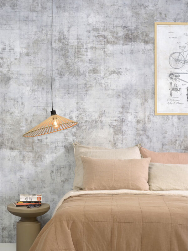 Bohemien hanglamp naturel-zwart bamboe GOOD&MOJO Bromo - Image 9