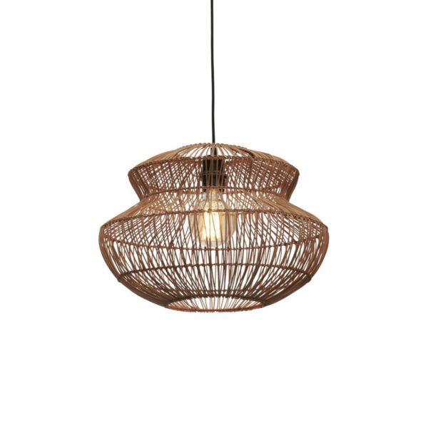 Metalen rotan naturel bohemian hanglamp GOOD&MOJO Zanzibar