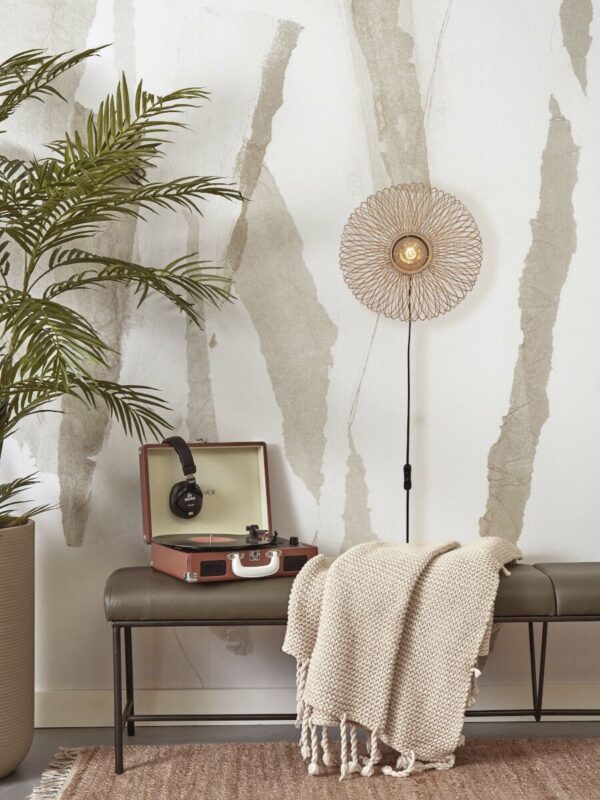 Wandlamp boheems naturel bamboe GOOD&MOJO Cango - Image 9