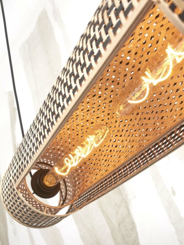 Naturel bohemian hanglamp metaal GOOD&MOJO Bhutan - Image 3