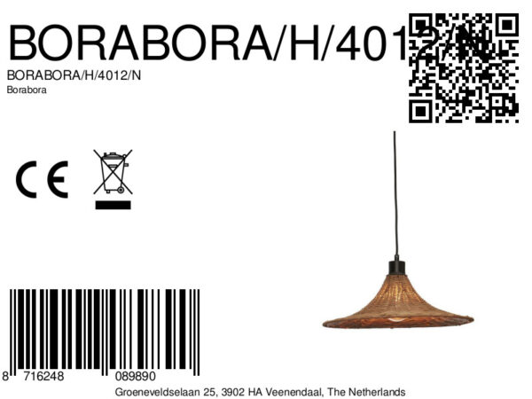Naturel boheemse hanglamp rotan GOOD&MOJO Borabora - Image 11