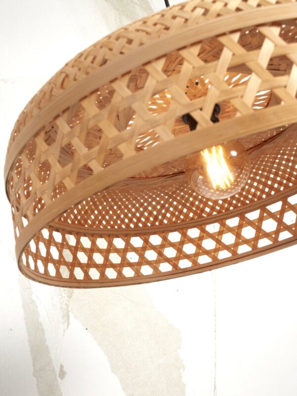 Ronde naturel bamboe bohemian hanglamp GOOD&MOJO Ubud - Image 4