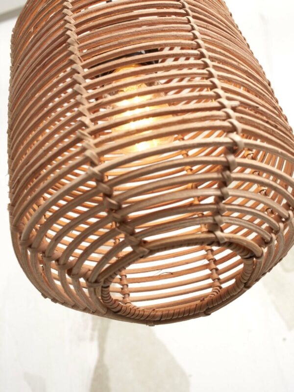 Metaal-rotan bohemian naturel hanglamp GOOD&MOJO Tanami - Image 4