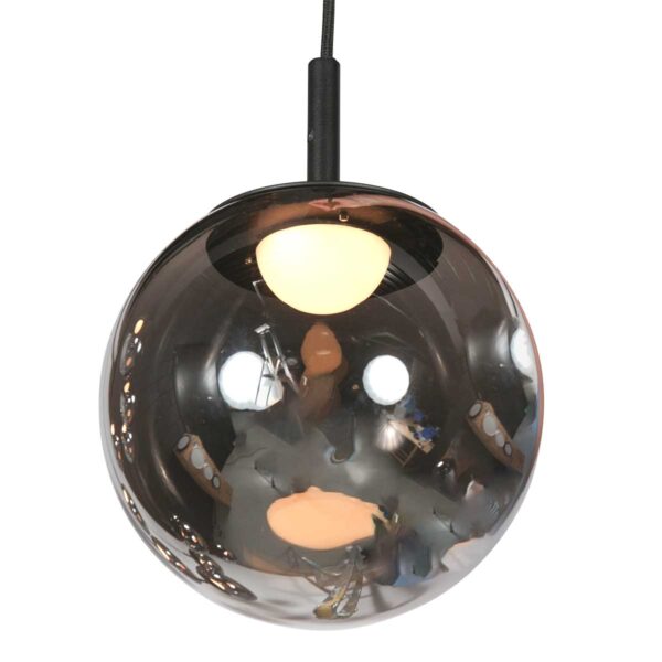 Rookglas design hanglamp LED zwart Steinhauer Bollique - Image 9