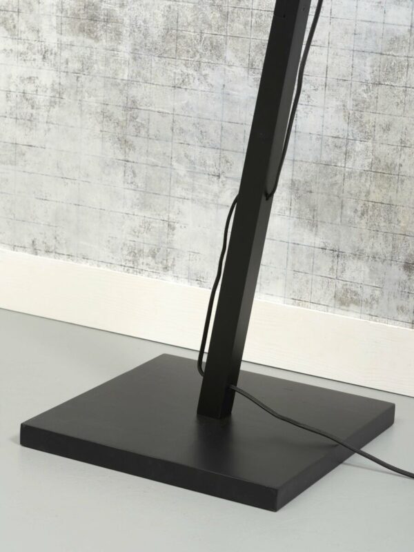 Zwarte rotan bamboe vloerlamp bohemien GOOD&MOJO Tanami - Image 12
