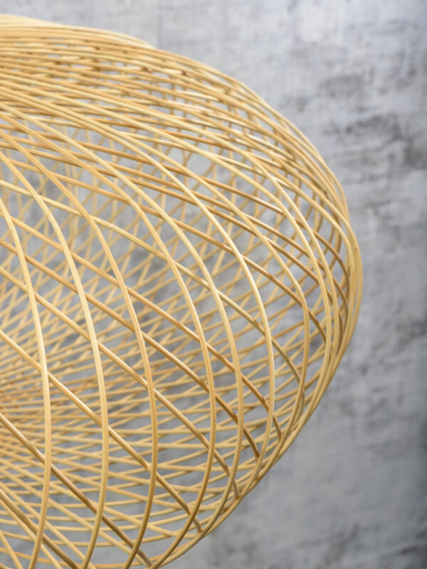 Naturel-naturel wandlamp gevlochten GOOD&MOJO Cango - Image 7
