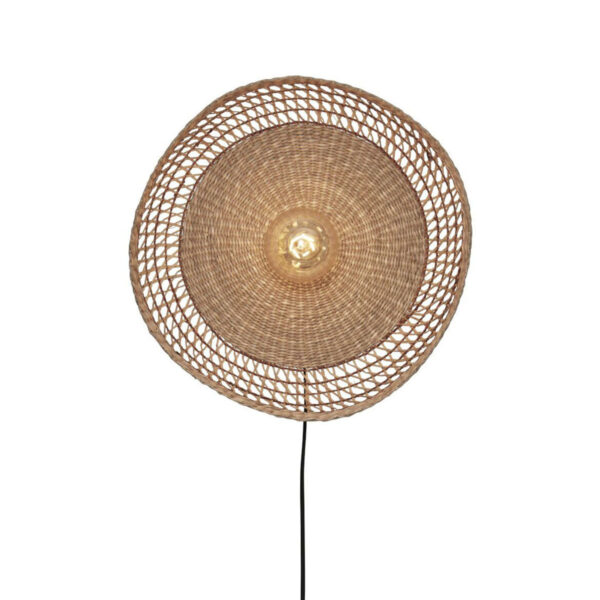 Seagrass naturel bohemian wandlamp metaal GOOD&MOJO Pantanal