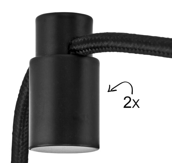 Zwart naturel bamboe hanglamp Boheems GOOD&MOJO Ubud - Image 9