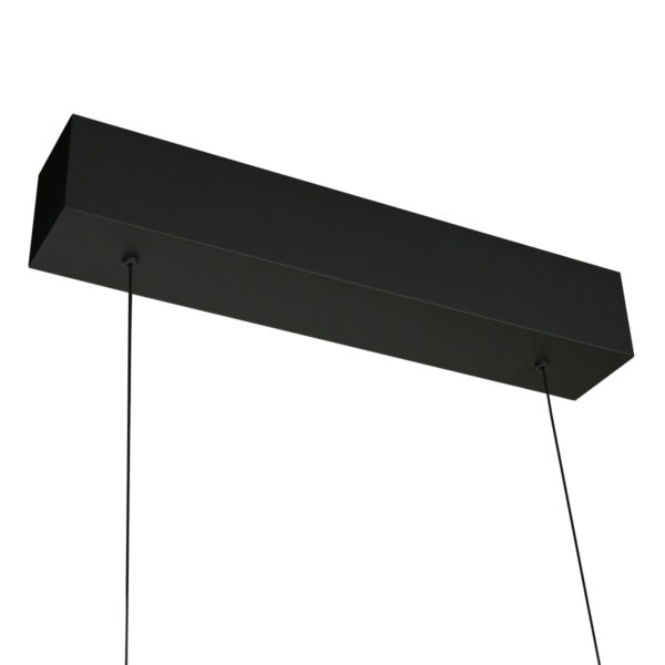 Zwarte design eettafellamp motiondimmer Steinhauer Fluxy - 120cm - Image 10