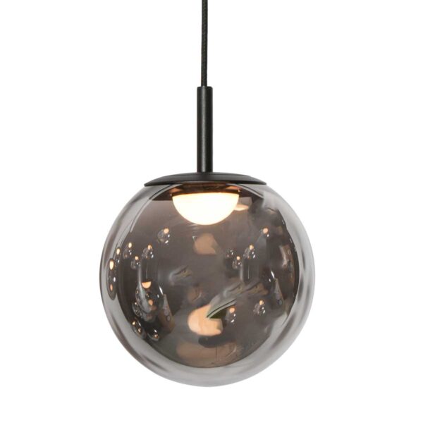 Rookglas design hanglamp LED zwart Steinhauer Bollique - Image 5