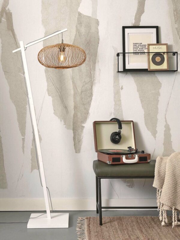 Bohemian bamboe vloerlamp naturel GOOD&MOJO Cango - Image 5