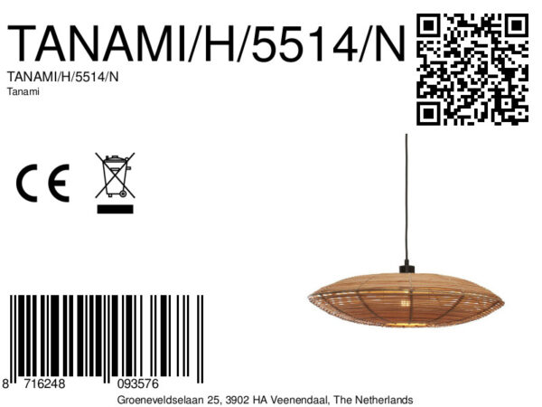 Naturel rotan bohemian hanglamp GOOD&MOJO Tanami - Image 12