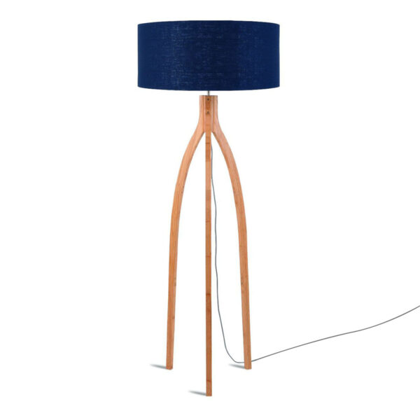 Blauwe vloerlamp kruk klein GOOD&MOJO Annapurna