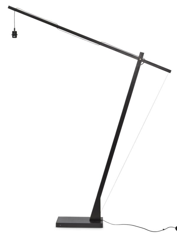 Bamboe vloerlamp zwart bohemian GOOD&MOJO Java - Image 8