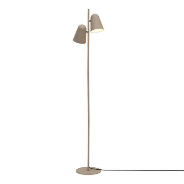 Metalen retro vloerlamp grijs It's About RoMi Salamanca