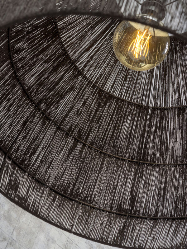 Zwart rieten hanglamp bohemien GOOD&MOJO Iguazu - Image 3