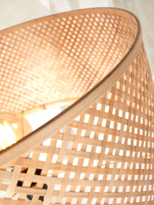 Naturel ronde bohemian vloerlamp GOOD&MOJO Java - Image 4