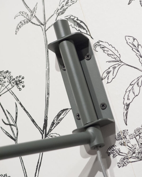 Grijze retro metalen wandlamp It's About RoMi Brisbane - Image 3