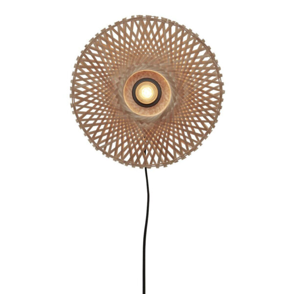 Naturel bohemian bamboe wandlamp XS GOOD&MOJO Kalimantan