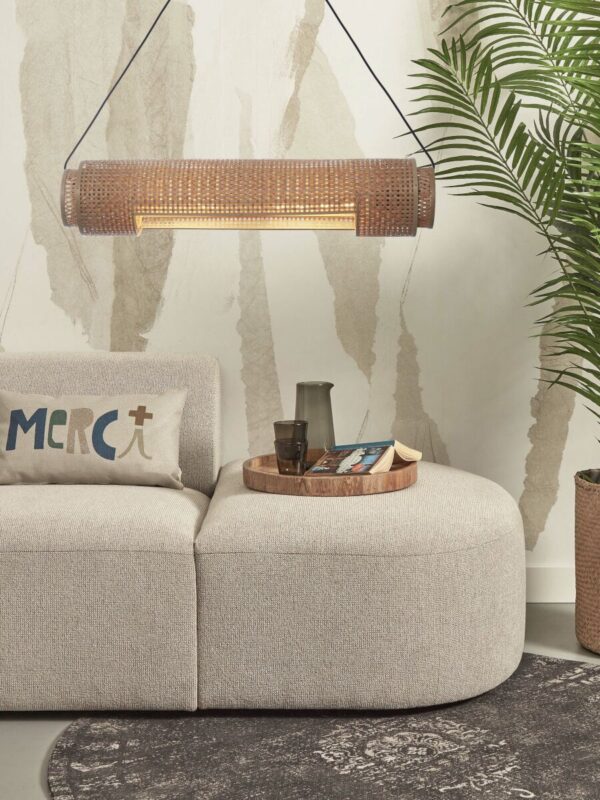 Bamboe naturel bohemian hanglamp GOOD&MOJO Bhutan - Image 11