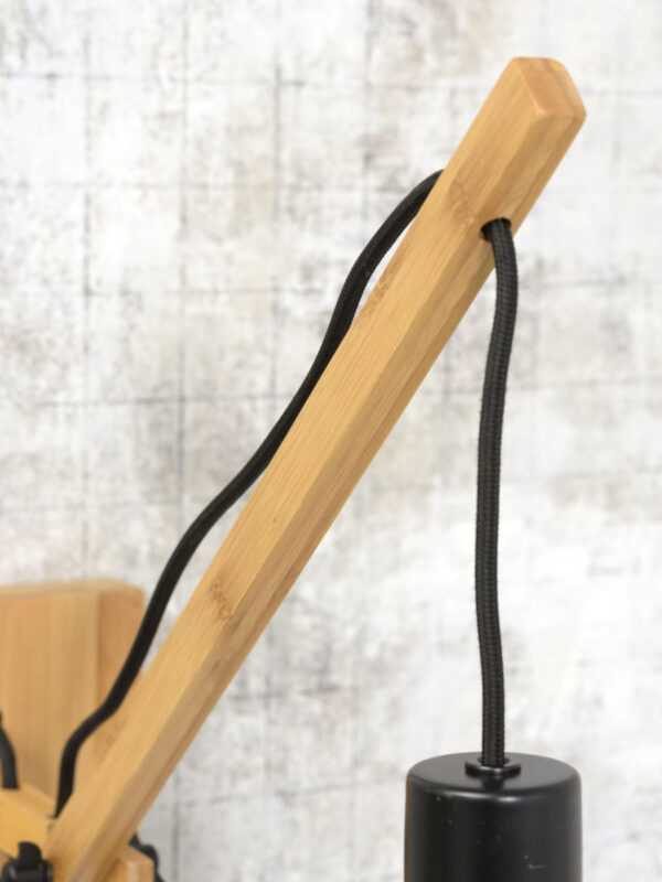 Naturel bamboe bohemian wandlamp GOOD&MOJO Bromo - Image 8