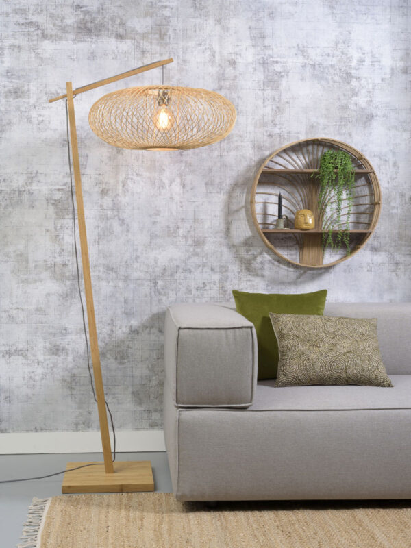 Bamboe naturel bohemian vloerlamp GOOD&MOJO Cango - Image 2