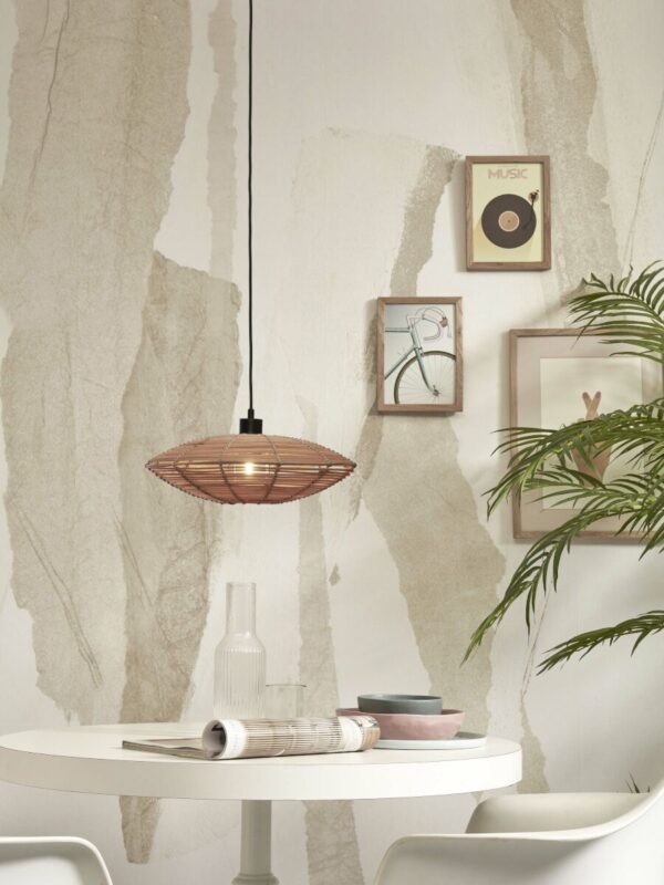 Ronde hanglamp bohemian naturel rotan GOOD&MOJO Tanami - Image 10