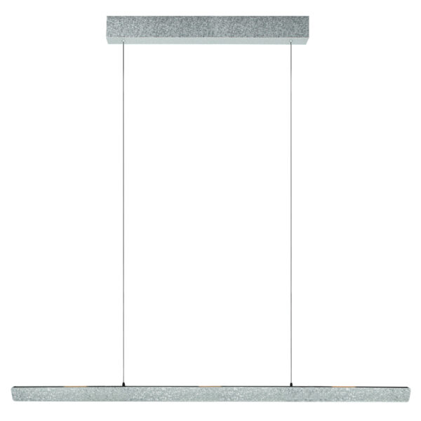Champagne stalen design hanglamp dimmer Steinhauer Fluxy - 160cm