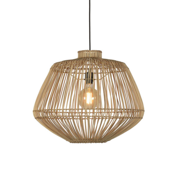 Organische hanglamp naturel rotan GOOD&MOJO Madagascar