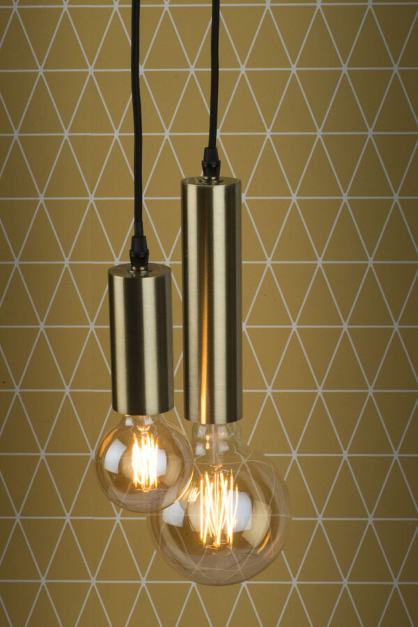 Goudkleurige open hanglamp groot It's About RoMi Cannes - Image 3