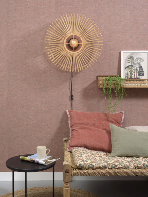 Bamboe naturel bohemian wandlamp GOOD&MOJO Bromo - Image 5