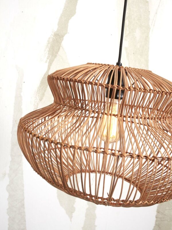 Metalen rotan naturel bohemian hanglamp GOOD&MOJO Zanzibar - Image 7