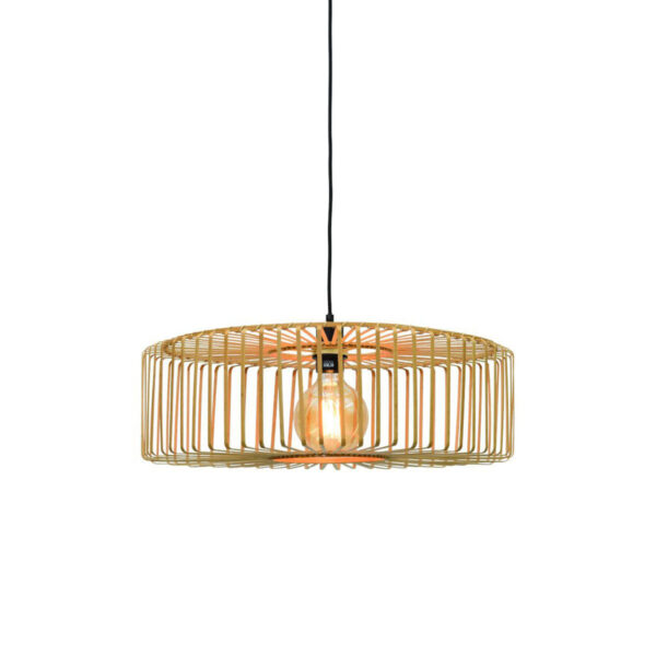Bamboe zwarte-naturel bohemien hanglamp GOOD&MOJO Bromo
