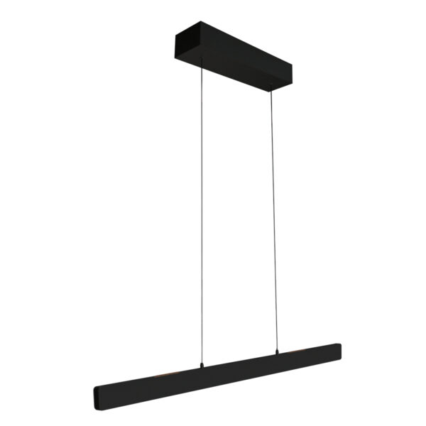Zwarte design eettafellamp motiondimmer Steinhauer Fluxy - 120cm - Image 2