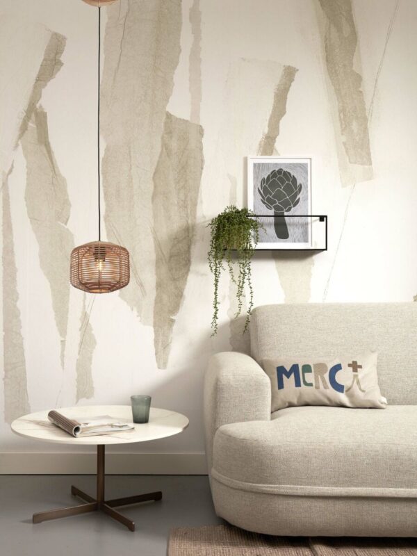 Hanglamp boheems metaal rotan naturel GOOD&MOJO Tanami - Image 12